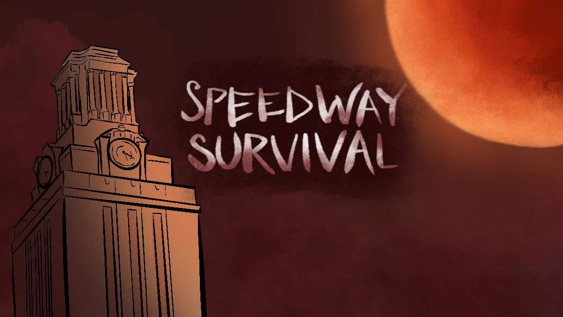 - A promotional image for Speedway Survival