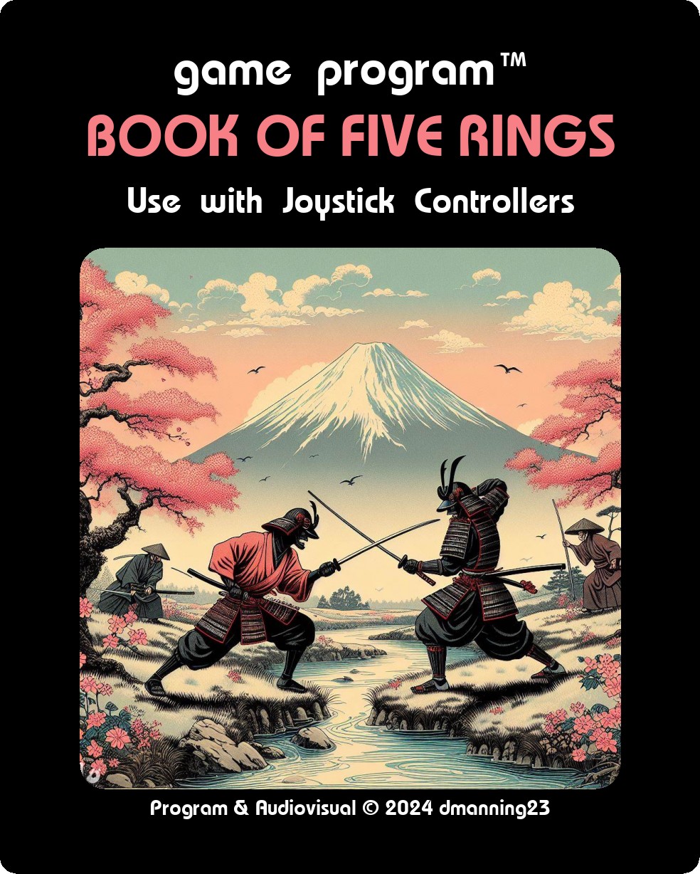 - A promotional image for Book of Five Rings