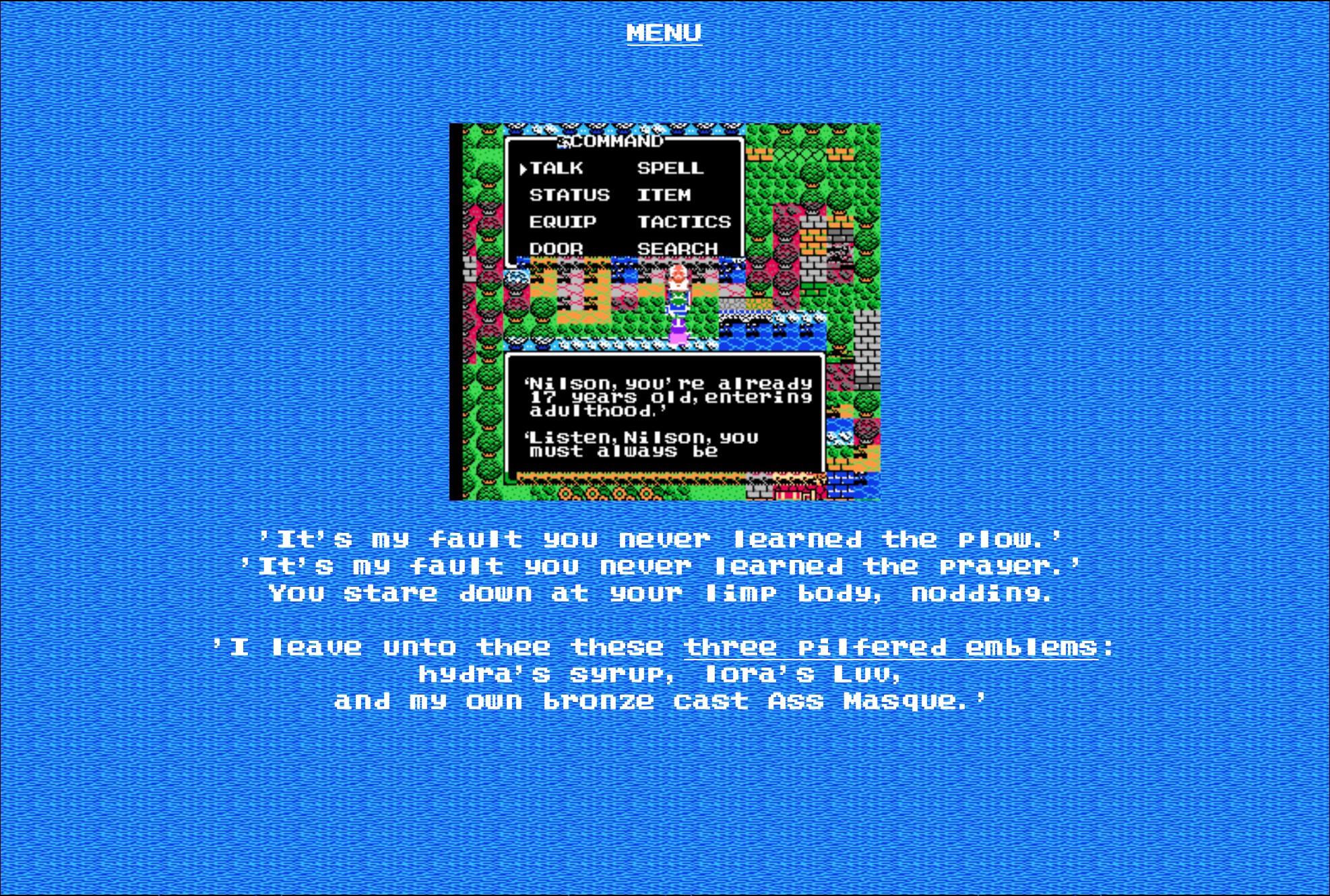 Untitled (Dragon Warrior glitches)