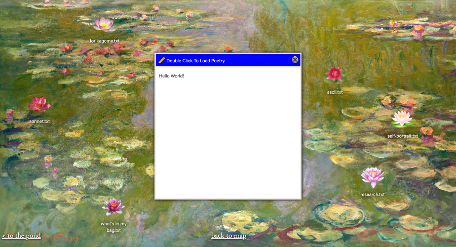 Welcome to my Homepage: Plans for a Garden