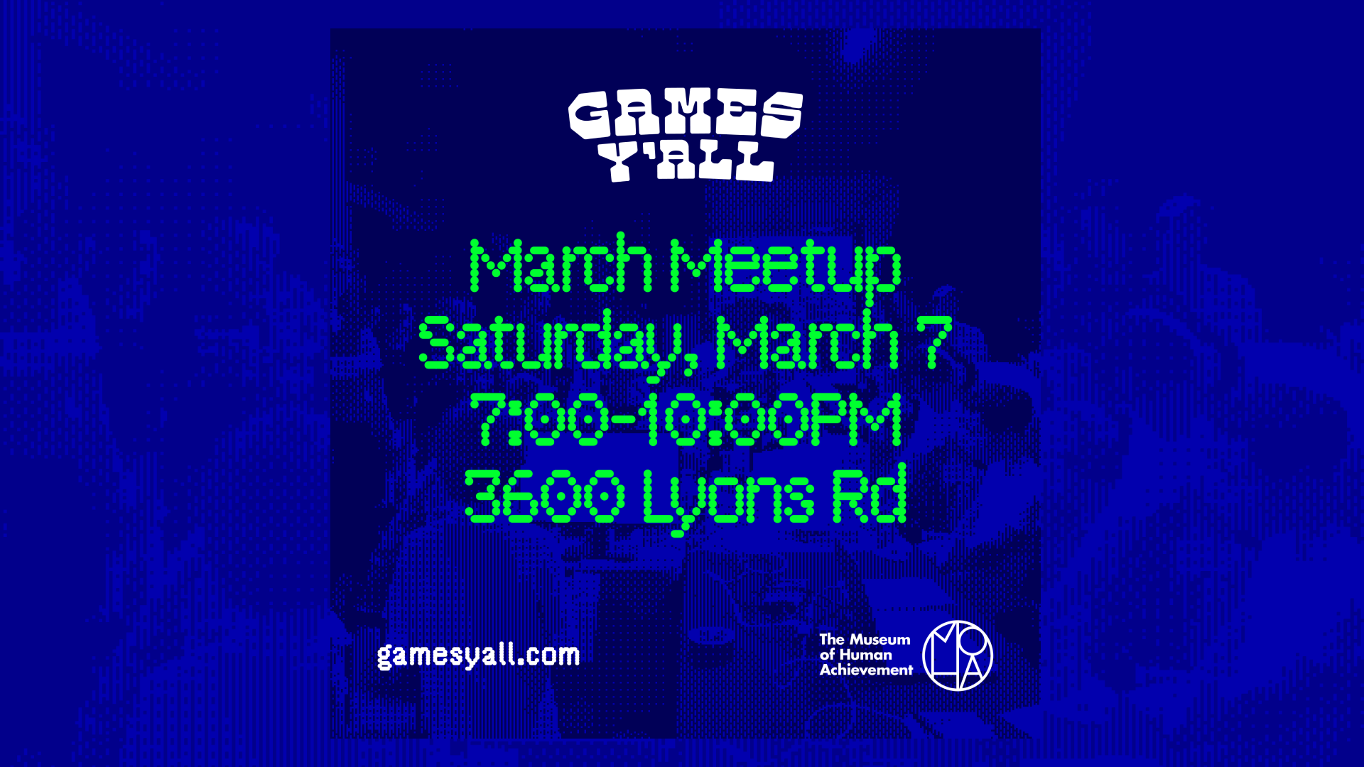 March 2026 Meetup - Games Y'all