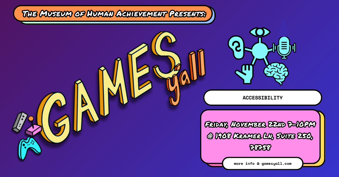 November 2024 Meetup - Games Y'all