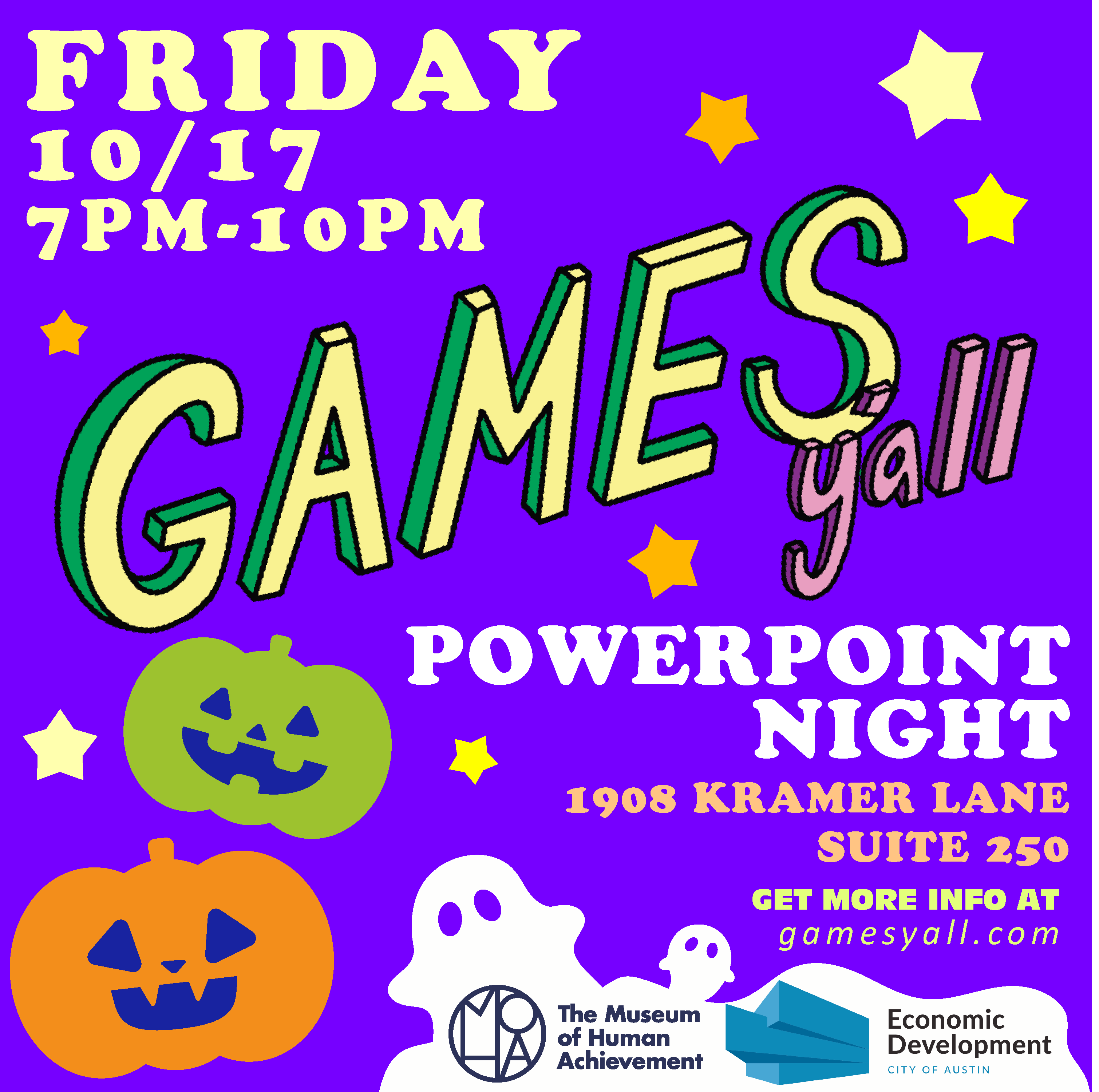 Games Y'all October