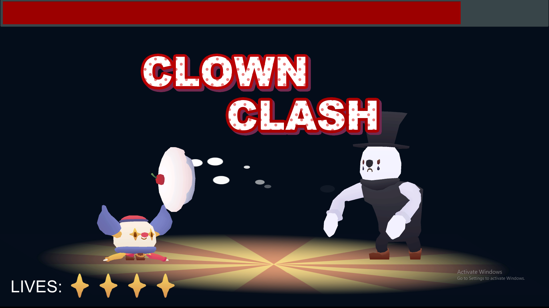 - A promotional image for Clown Clash