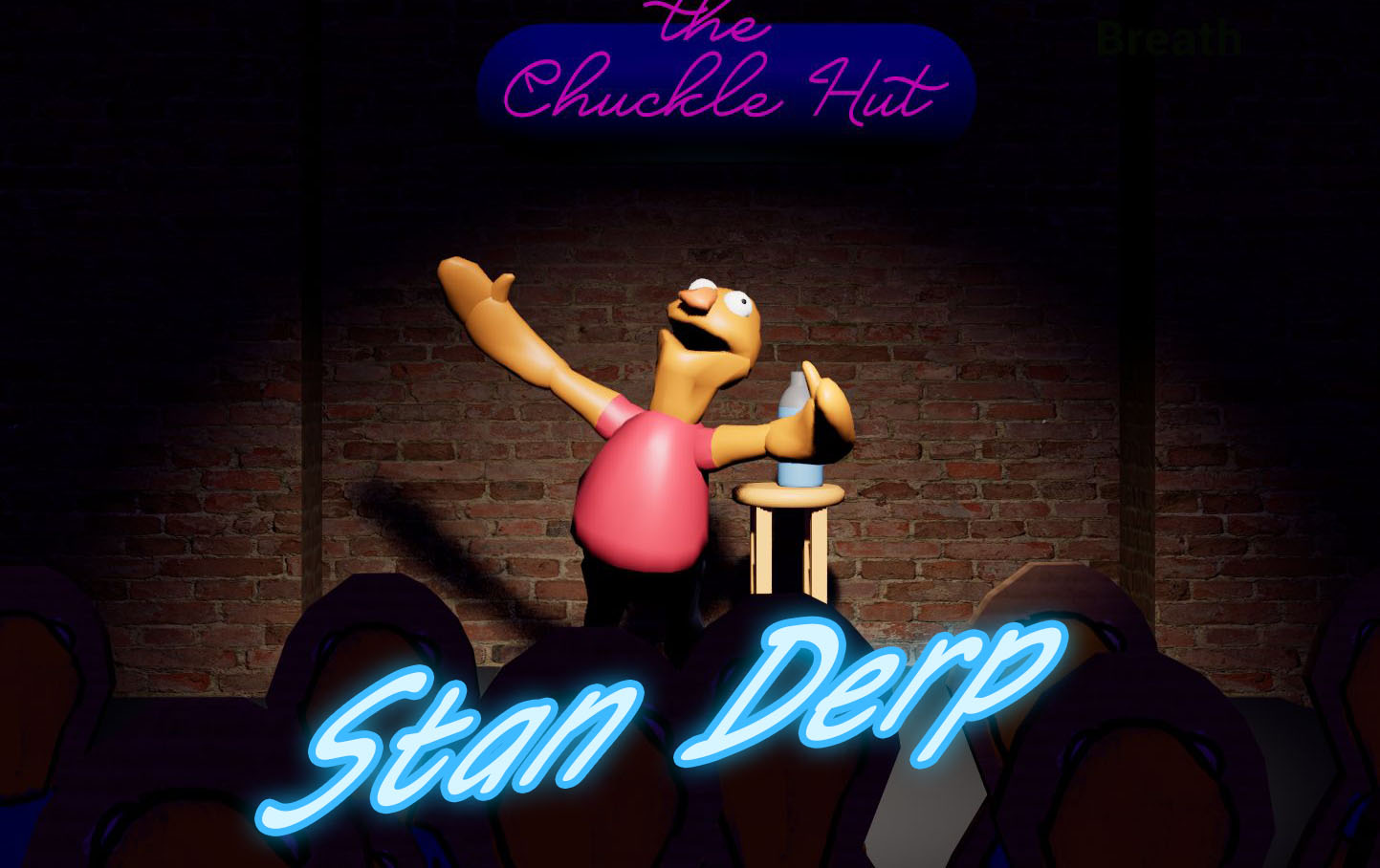 - A promotional image for Stan Derp