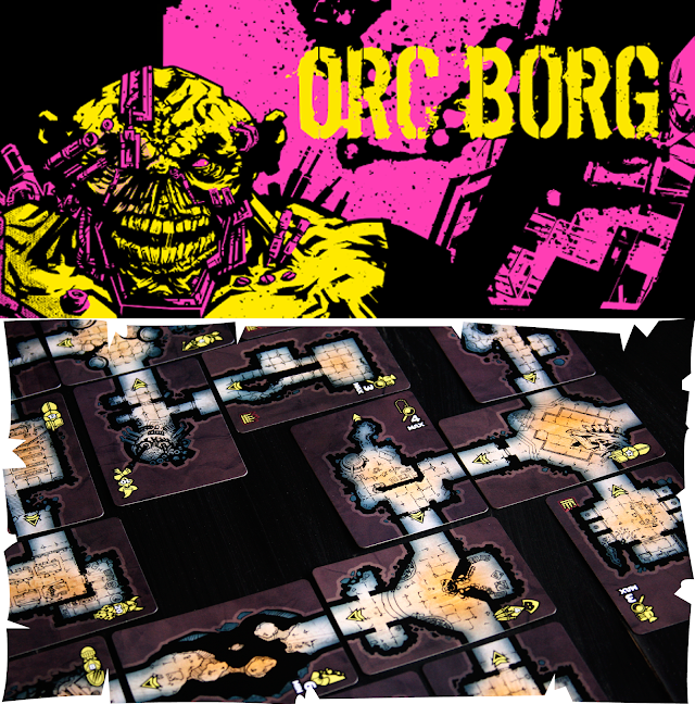 A rectangular promotional image for Orc Borg x Dungenerator