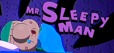 A rectangular promotional image for Mr. Sleepy Man