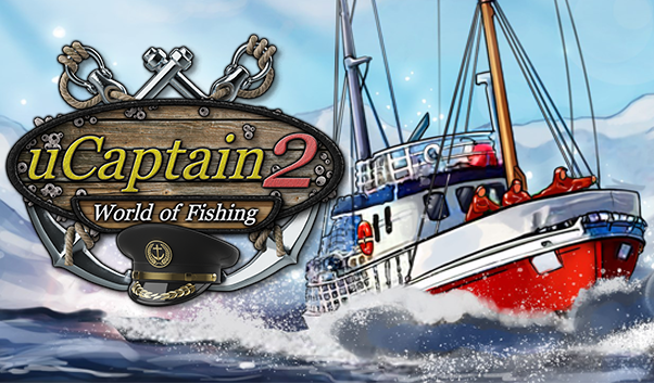 A fishing ship on a rough sea, a promotional image forCaptain2: World of Fishing