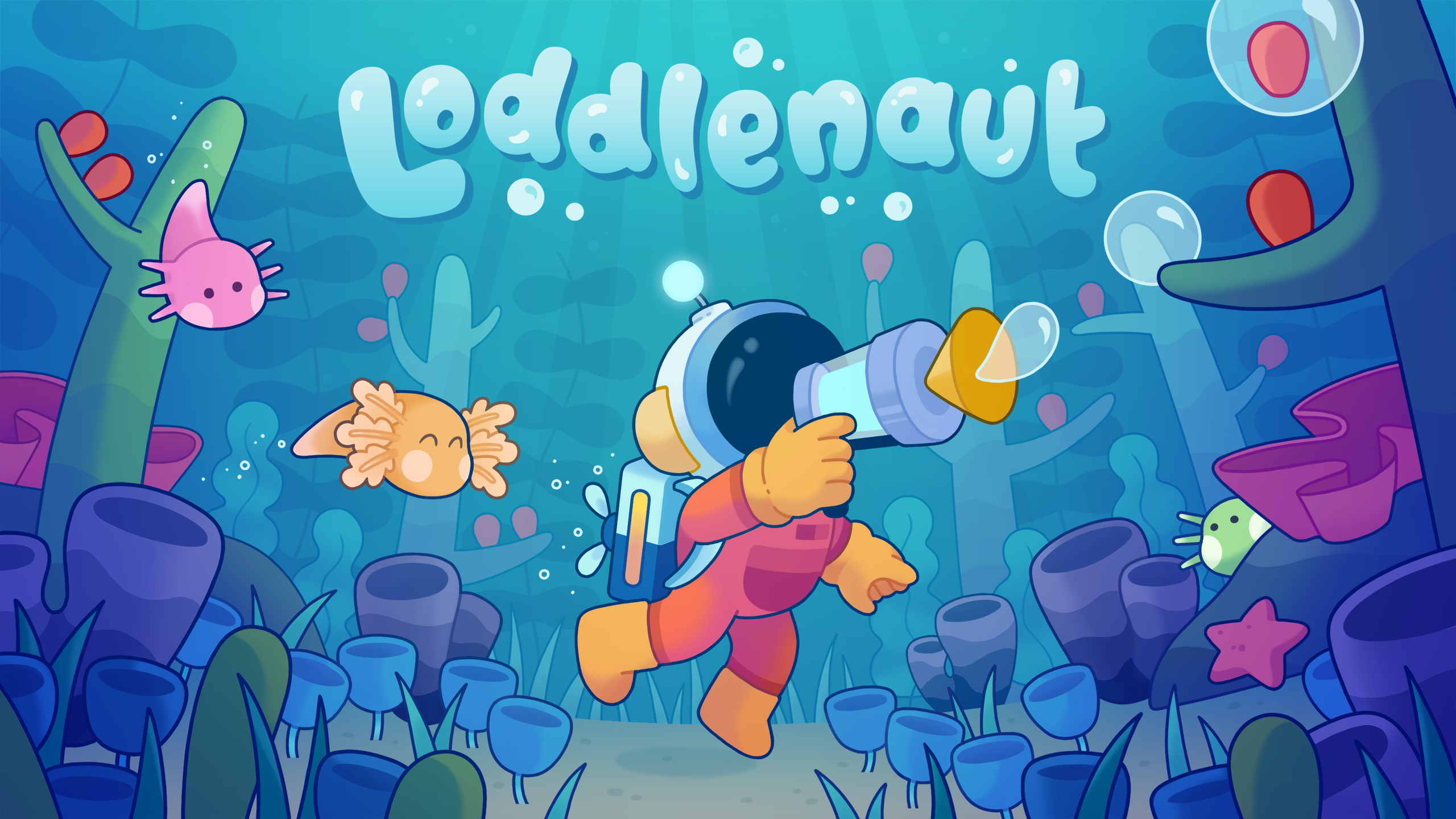 A promotional image for Loddlenaut