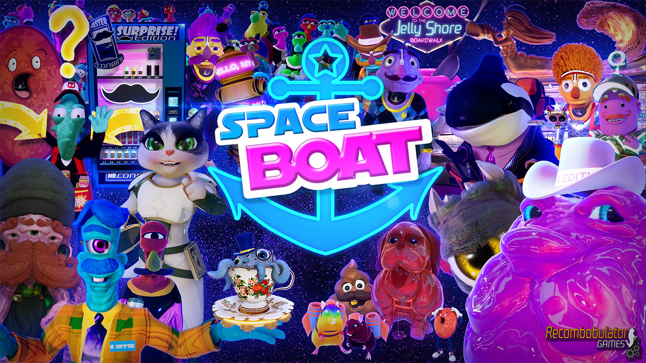 A promotional image for Space Boat