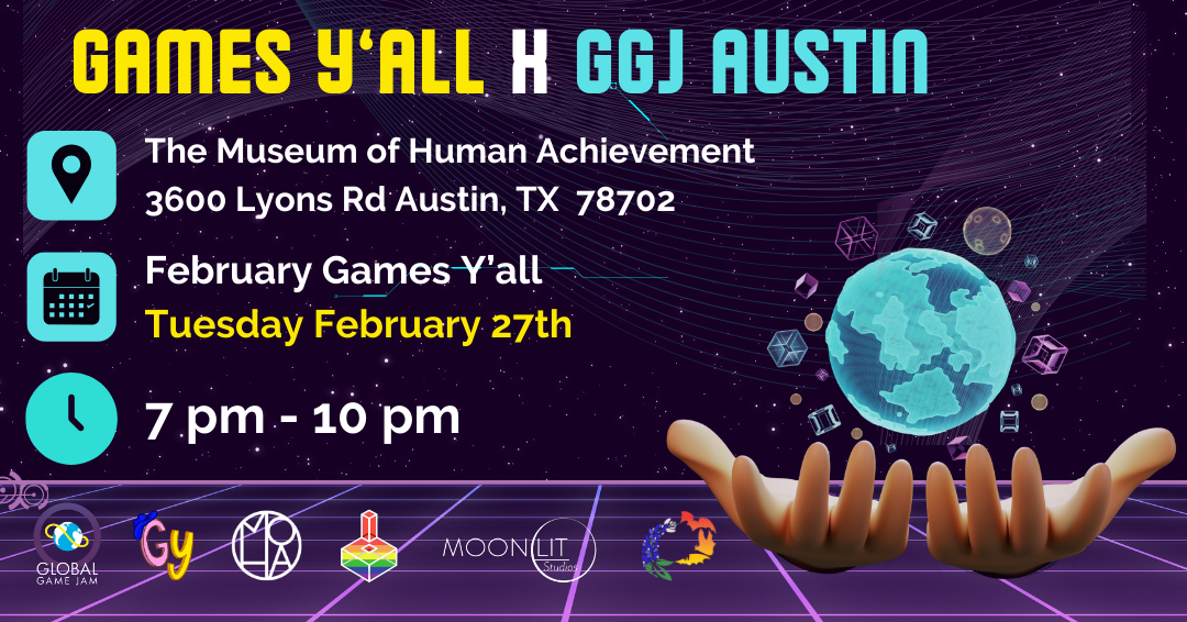 The Museum of Human Achievement presents, Games Y'all February Meetup